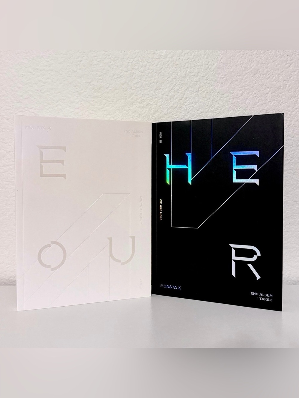Monsta X 2nd Albums | Take 1: Are You There? Ver II & Take 2: We Are Here Ver II